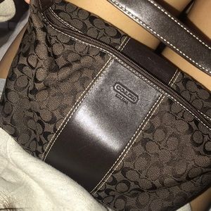 AUTHENTIC Y2K BROWN COACH MINI PURSE